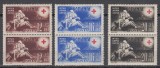 ROMANIA 1943 LP 151 CRUCEA ROSIE PERECHE SERII MNH