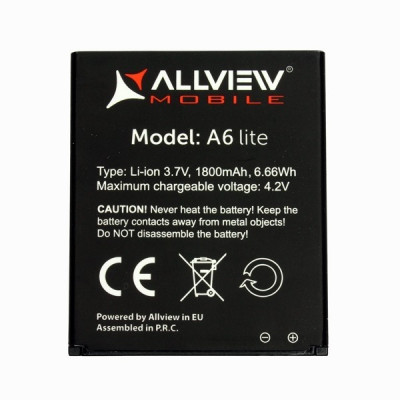 Acumulator Original ALLVIEW A6 LITE (1800 mAh) foto