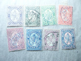 Serie mica Bulgaria 1882 - Stema , 8 valori (din 9 ) stampilate