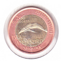 bnk mnd Arh. Juan Fernandez - Alejandro Selkirk Island 200 condores 2014 unc