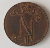 Moneda Finlanda - 5 Pennia 1898