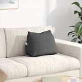 vidaXL Perna pentru spate Gri &icirc;nchis 45 x 20 x 35 cm țesătură 42015003