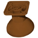 Cumpara ieftin Picior mobila cupa, crem, 70 mm, 4 buc / set