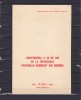 ROMANIA 1961 LP 518 LP 519 - 40 ANI INFIINTAREA P.C.R. CARNET FILATELIC FDC, Stampilat