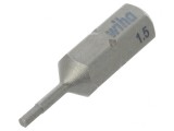 Capăt Șurubelniță Imbus HEX 1,5mm 25mm