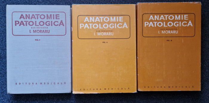 ANATOMIE PATOLOGICA - I. Moraru (3 volume)
