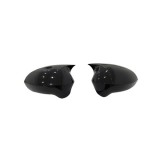 Capace oglinda tip Batman negru lucios pentru Seat Leon II (2009&ndash;2012), set 2 buc
