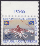 Austria 1991 - Sport nautic 1v.stampilat(z)