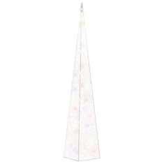 Con de lumina cu LED decorativ multicolor, 90 cm, acril foto