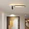 Lustra LED Ruby 40W Alb Negru ModernLight Concept