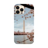 Husa compatibila cu Apple iPhone 14 Pro Max model Cherry Blossom in Washington, Silicon, TPU, Viceversa