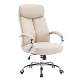 Scaun de birou directorial Venza Bej 70x65x117-124 cm