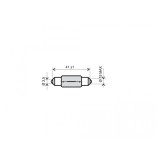 Bec far moto sofit, 6V 15W, RMS