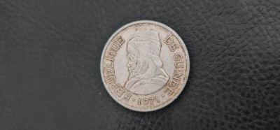 Guineea - 5 sylis 1971. foto