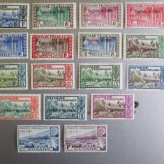 GUYANA FRANCEZA SERIE MNH/MH=97