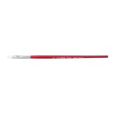 Pensula unghii pentru aplicare gel UV, Nr. 4, culoare roz