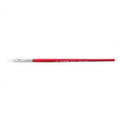 Pensula unghii pentru aplicare gel UV, Nr. 4, culoare roz