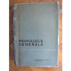 PSIHOLOGIE GENERALA de AL. ROSCA, 1966