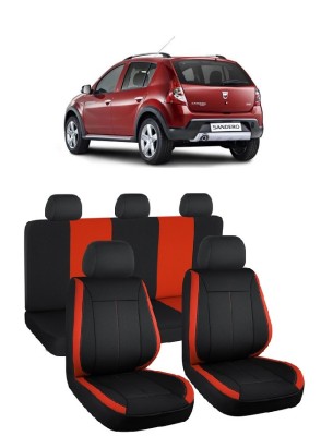 Set huse scaune dedicate Dacia Sandero II 2013-2020 (Bancheta fractionata) Vision foto