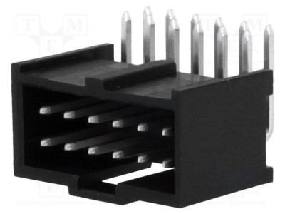 Conector dreptunghiular soclu tată C-Grid III 2,54mm 12 PIN MOLEX foto