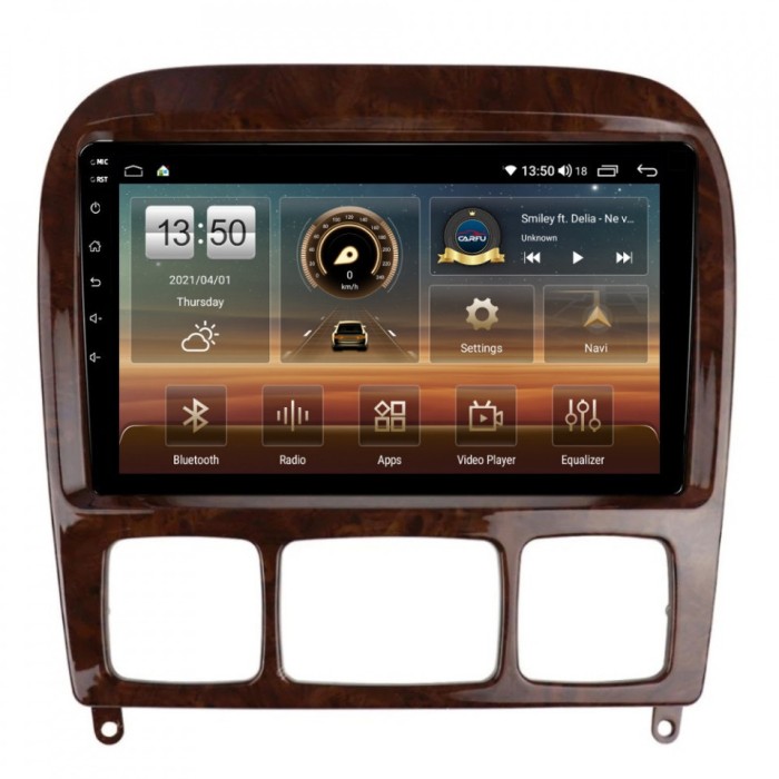 Navigatie dedicata cu Android Mercedes S-Class W220 1998 - 2005, 4GB RAM, Radio