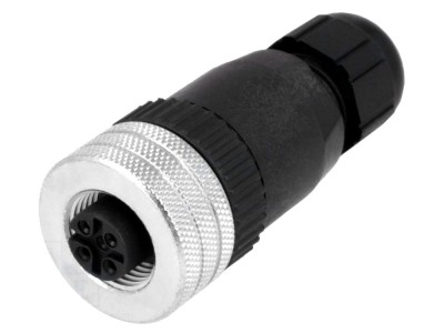 Conector M12 mamă pe cablu IP67 foto
