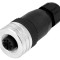 Conector M12 mamă pe cablu IP67