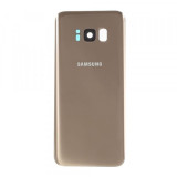 Cumpara ieftin Capac Baterie Samsung Galaxy S8 G950 Cu Ornament Camera Auriu