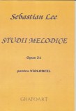 B2 SEBASTIAN LEE-Studii melodice pentru violoncel