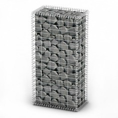 Gabion cu capace din sarma galvanizata 100 x 50 x 30 cm foto