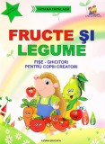 Fructe si legume - Carti de joc educative - Lizuka Educativ