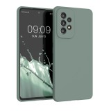 Husa Kwmobile pentru Samsung Galaxy A53 5G, Verde, Silicon, KWM000015GS072C, Carcasa