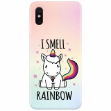 Husa silicon pentru Xiaomi Mi 8 Pro, I Smell Rainbow