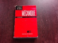 MECANIQUE - S. STRELKOV (EDITIE IN LIMBA FRANCEZA) foto