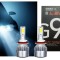 2 x LED H11 faruri Lampa Becuri fata auto, lumini vehicul 60w 13000lm