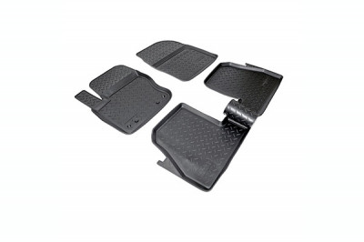 SET COVORASE AUTO CAUCIUC FIT FORD FOCUS III (2011-2015) - 5 PCS foto