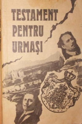 TESTAMENT PENTRU URMASI foto