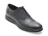 Pantofi eleganti ROGGERO negri, KBL1012, din piele naturala