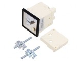 Voltmetru pe Panou VDC 0-1,5V Clasa 1,5 48x48mm
