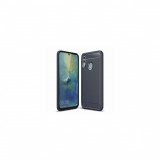 Cumpara ieftin Husa Huawei Honor 10 Lite,Huawei P Smart 2019 - iberry Carbon Albastru, Silicon, Carcasa