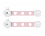 Set 2 sigurante multifunctionale KikkaBoo Bunny Pink