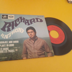 VINIL RICHARD ANTHONY-ARANJUEZ/MON AMOUR DISC COLUMBIA STARE EX 1967