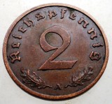 2.885 GERMANIA 2 REICHSPFENNIG 1938 A, Europa, Bronz
