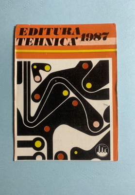Calendar 1987 editura tehnică foto