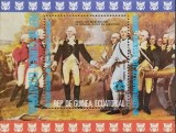 BC523, Guinea Ecuatoriala 1976, colita personalitati, picturi
