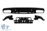 Difuzor stil C63 potrivit pentru bara spate A Design potrivita pentru Mercedes C-Class W205 2014-2020 -оо--оо- Performance AutoTuning