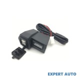 Mufa usb + voltmetru moto cod:052202 Alta marca Alt model #7