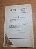 revista ritmul vremii - din aprilie 1929 - radu gyr