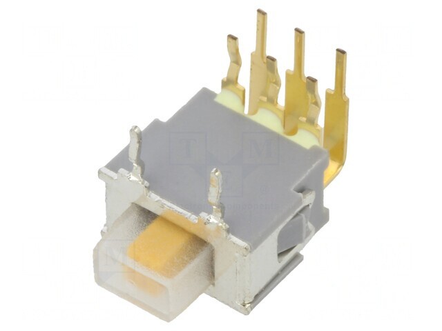 Comutator Glisant DPDT 3 Pozitii ON-OFF-ON PCB THT