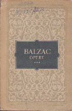 Opere, Volumul al III-lea (Honore de Balzac) foto